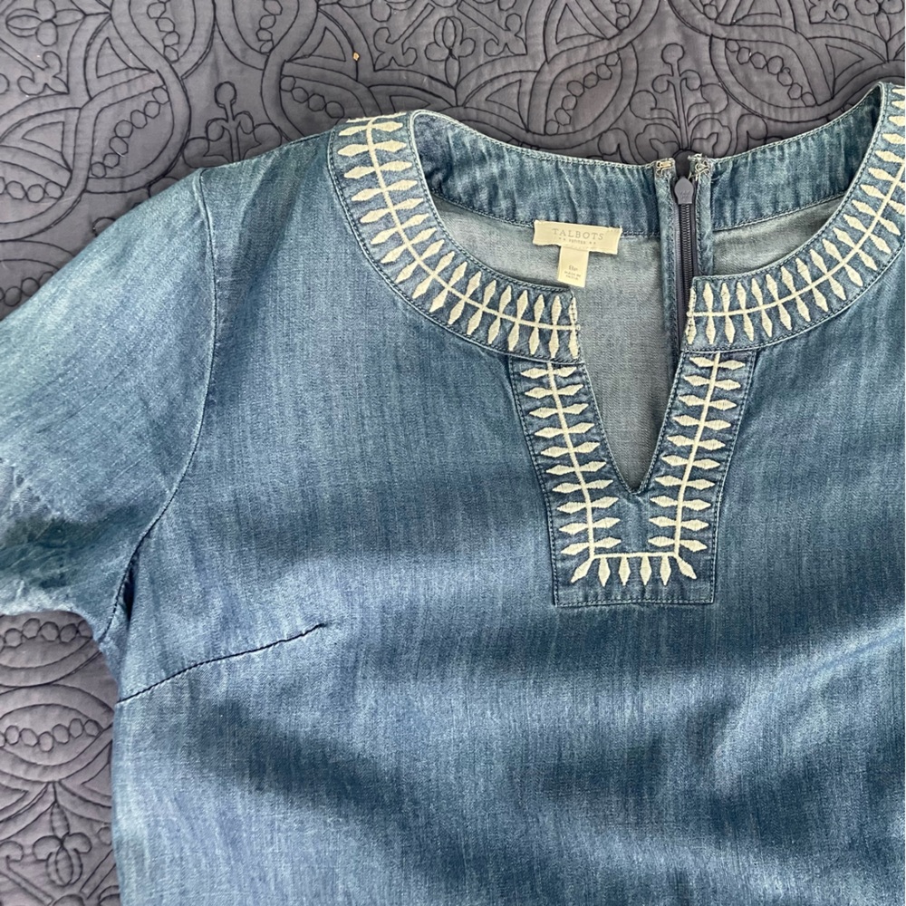 Talbots 8P Jean dress
